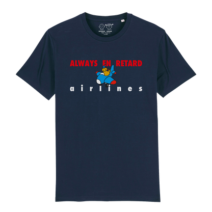 Tshirt - Always en retard Monsieur Madame