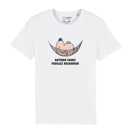 Tshirt - Batterie faible Monsieur Madame