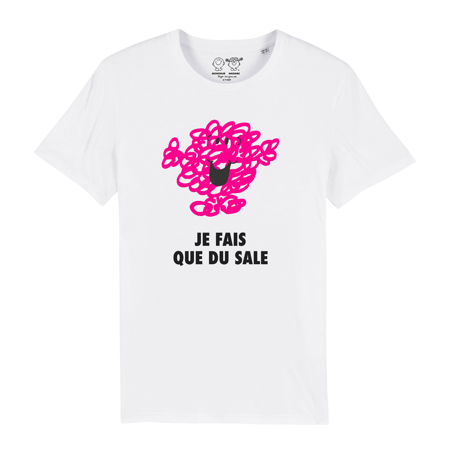 Tshirt - Je fais que du sale Monsieur Madame