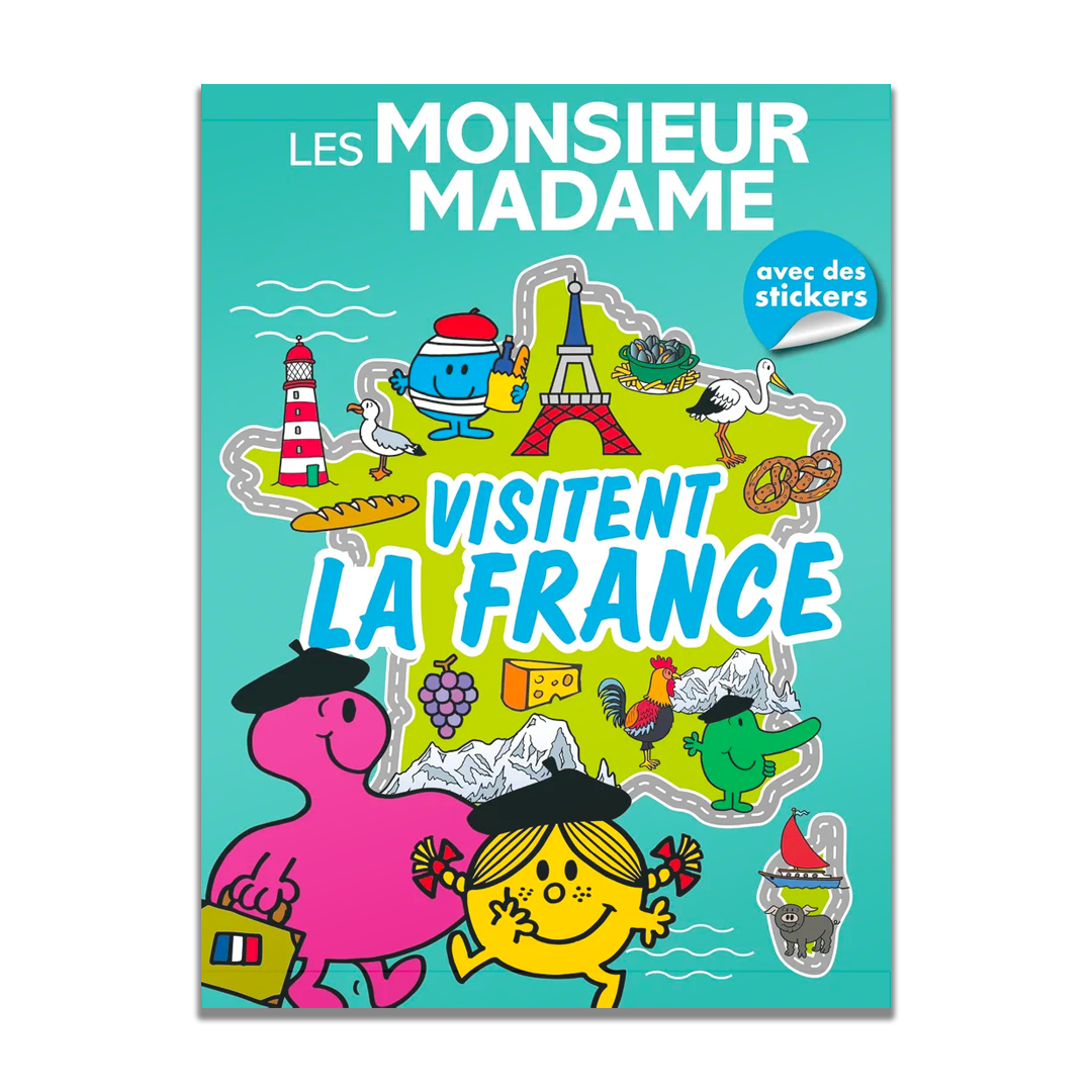Livre Les Monsieur Madame visitent la France