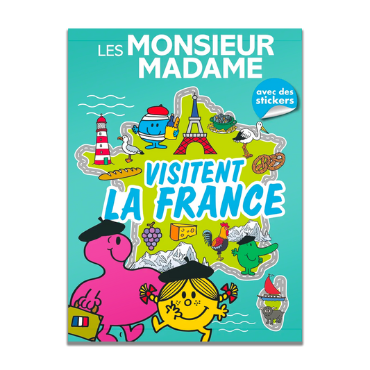 Livre Les Monsieur Madame visitent la France
