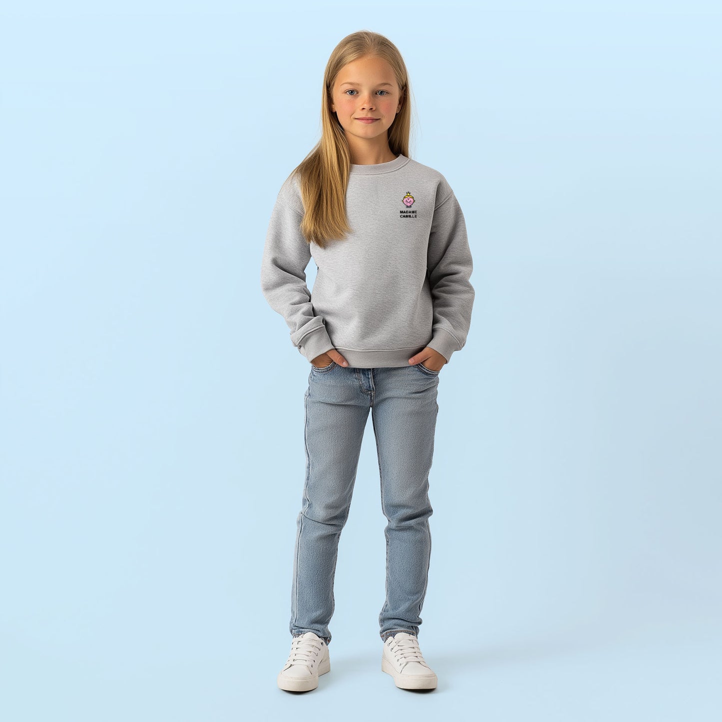 Sweatshirt Brodé Personnalisé pour Enfant
