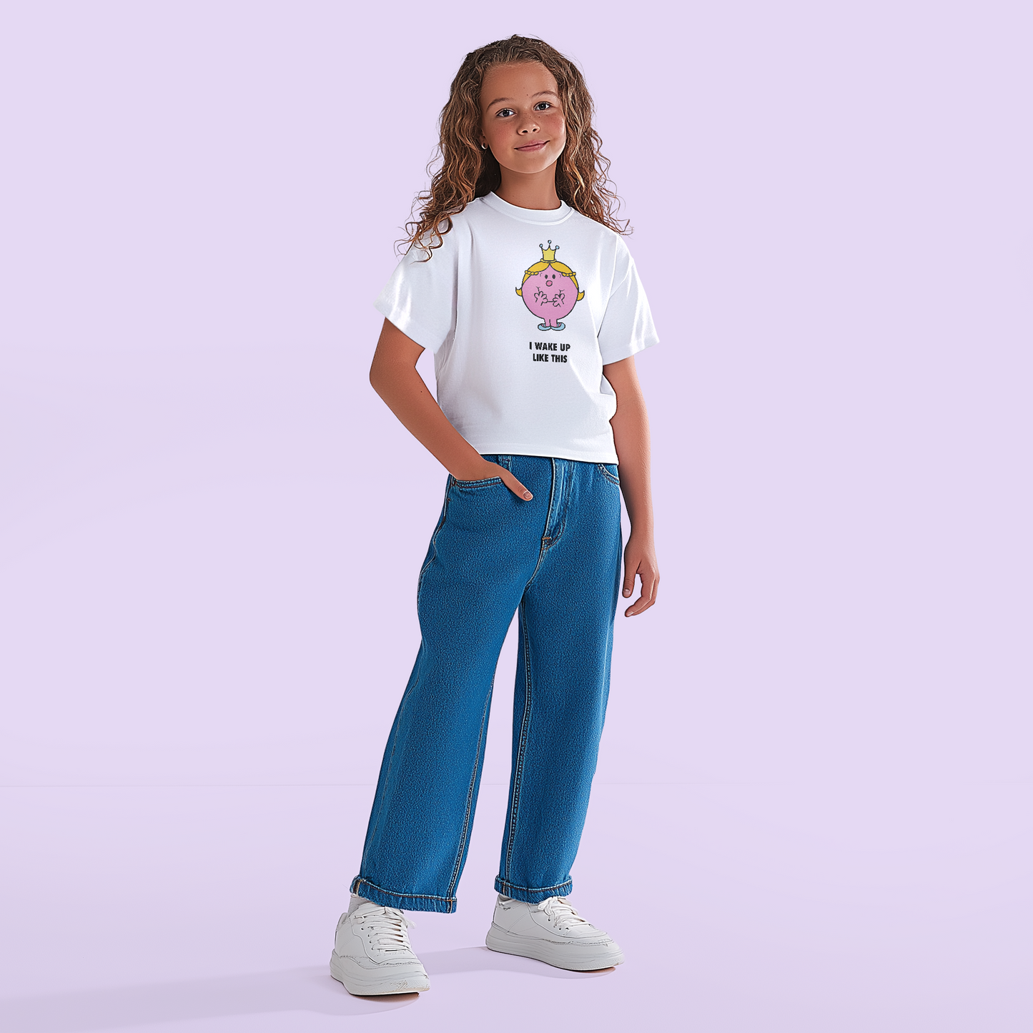 T-shirt Enfant I wake up like this