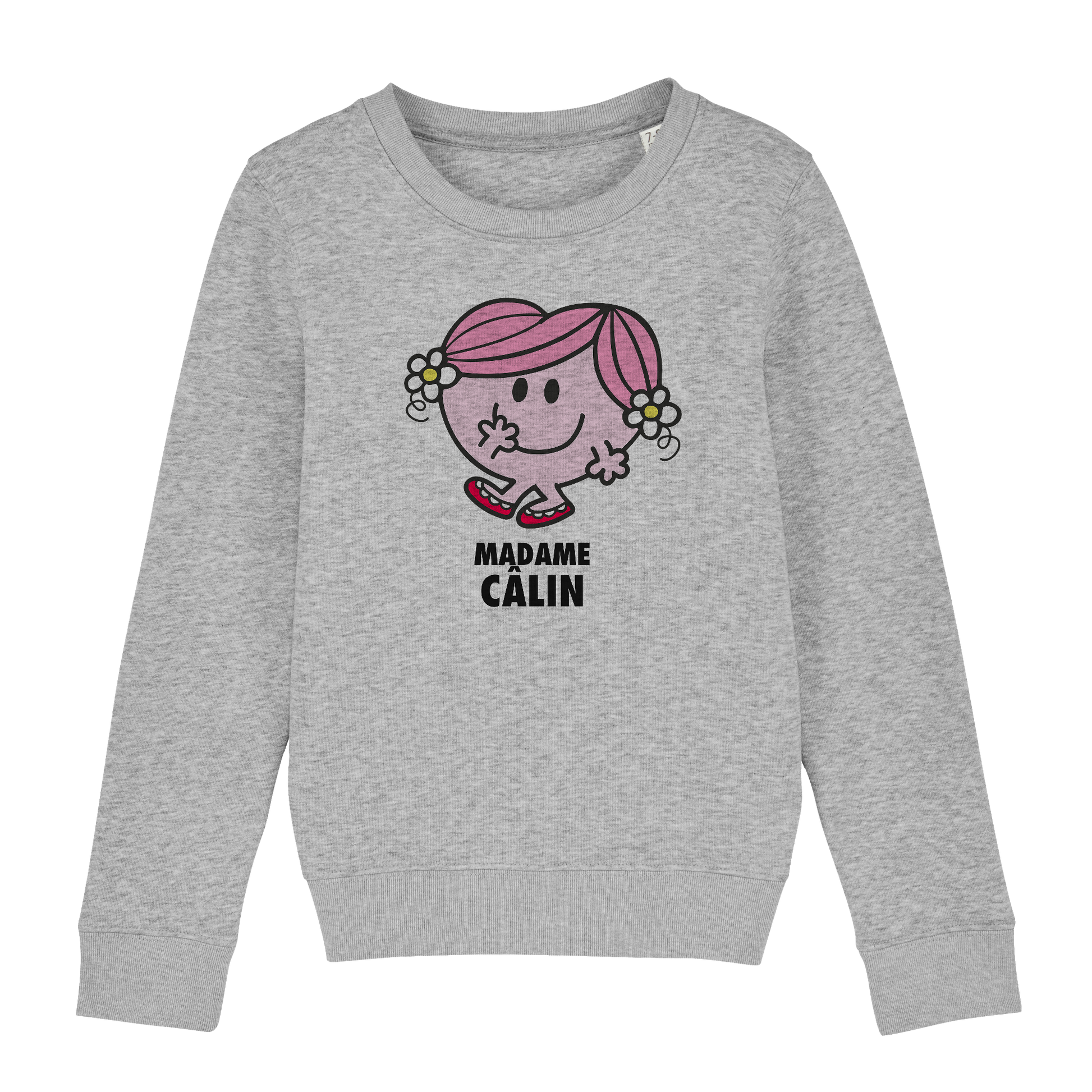 Sweatshirt imprimé Monsieur Madame avec l'illustration Madame Calin