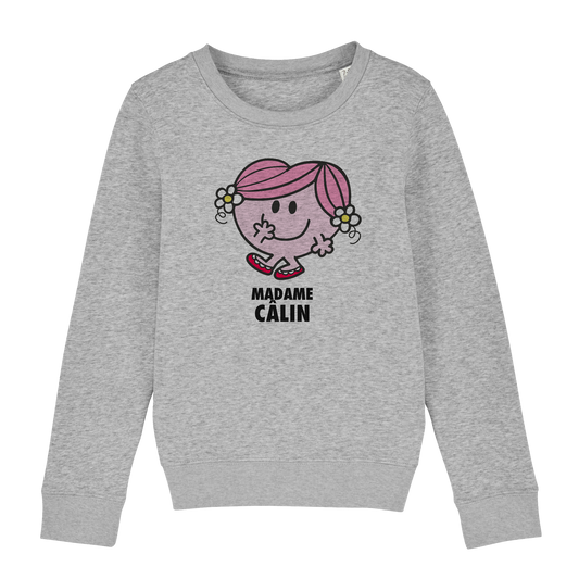 Sweatshirt imprimé Monsieur Madame avec l'illustration Madame Calin